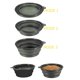 thumbnail image 4 of 2 cuencos plegables para perros, plato plegable para mascotas, cuenco de viaje para alimentación de agua y comida para gatos Ofspeizc WHFLD55, 4 of 8