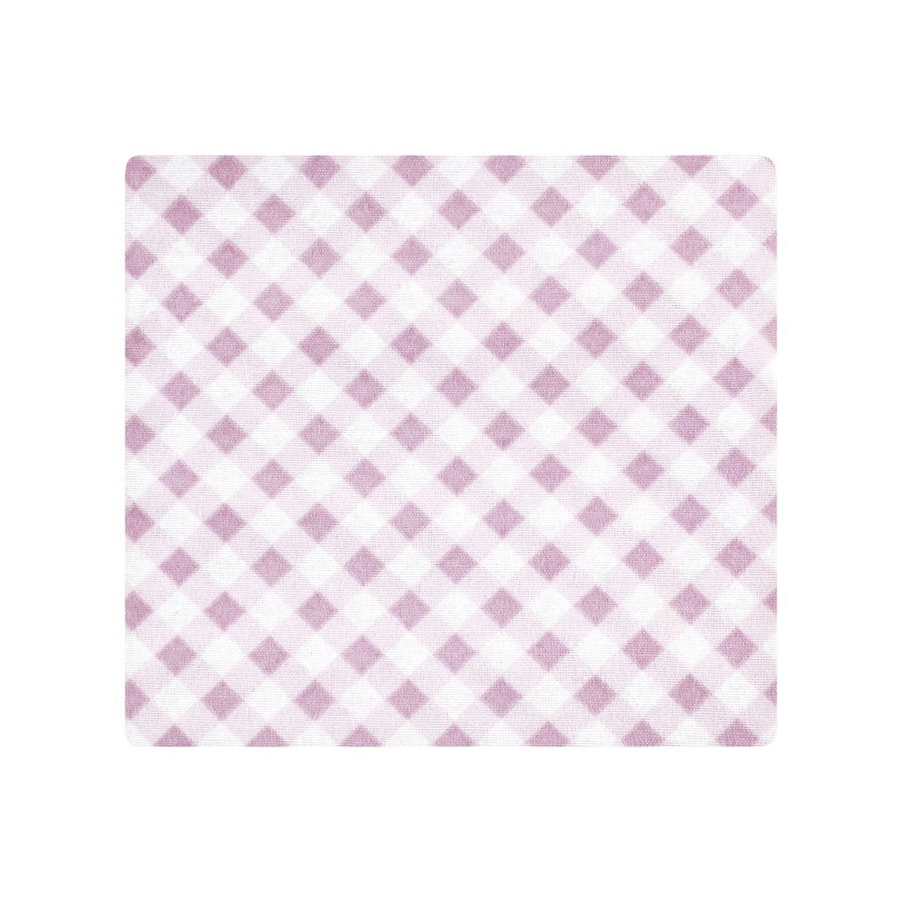 Hudson Baby Infant Girl Cotton Rich Flannel Receiving Blankets Bundle, Purple Dainty Floral, One Size
