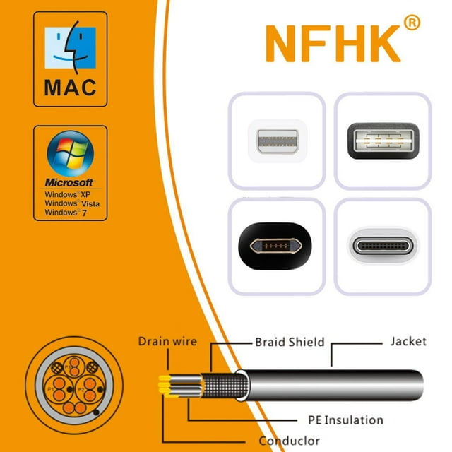 Down Ang USB 2.0 Type-A Male to Female Extension Data Flat Slim FPC Cable for FPV & Disk & Scanner & Printer