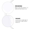 thumbnail image 2 of LEEYNEER 100 Pcs Mini Cube Puzzle White Cardboard Folding Craft Paper, 2 of 8