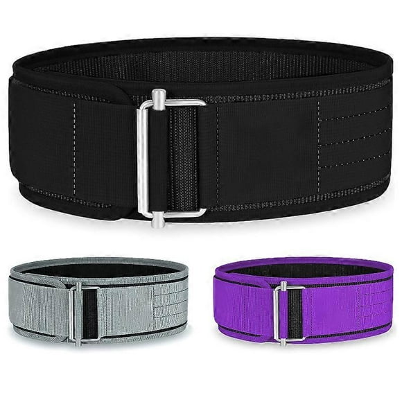 Self-Locking Weightlifting Belt for Men Women Lifting Waist Protection for Powerlifting Cross Training Squats Gym Deadlift Belt