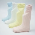thumbnail image 6 of BAETEUY Newborn Baby Girls Boys Cotton Knee High Socks Summer Anti-mosquito Stockings, 6 of 8