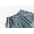 thumbnail image 5 of Kids Shorts Boys Baggy Jean Shorts Elastic Waist School Kids Hiking Gear Size 5-6 Years Boys Pants Summer&nbsp;Clothes, 5 of 9