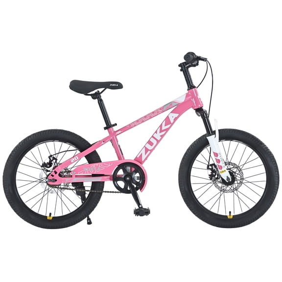 CNSRX Pink 20 in Kids Mountain Bike with Disc Brakes