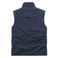 thumbnail image 3 of VNKIDY Men Tank Tops Slim Fit Sleeveless Solid Color Tank Top With Zipper Pocket For Casual Wear Comfortable Stretchable Shirt Gym Workout Summer Fashion Casual Tops, 3 of 7