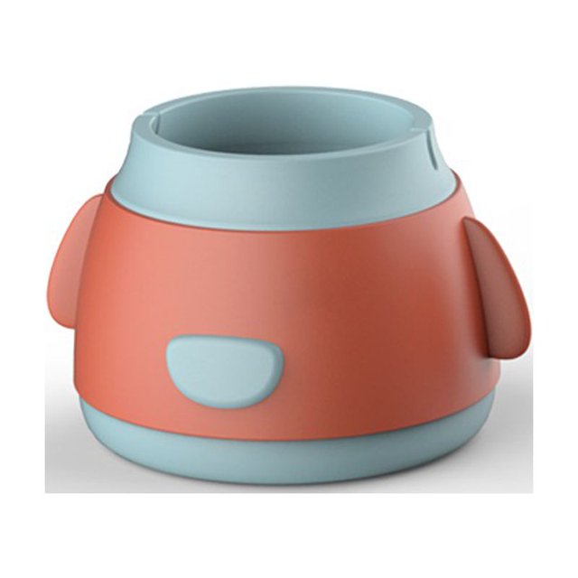 Fundas de Silicona NQ para patas de mesa y silla antideslizantes 4 piezas grandes redondas rojas