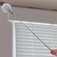 thumbnail image 3 of Plumero De Techo Alto Con Mango Largo Plumero Extensible Para Limpiar Telarañas Y Ventiladores Plumero Telescópico Lavable Y Reutilizable Para El Hogar Gris, 3 of 8