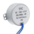 thumbnail image 2 of Uxcell Synchronous Motor AC100-127V 8-10RPM 50-60Hz CW 4W D Shaft Electric Motor for Microwave Oven, Fan, 2 of 4