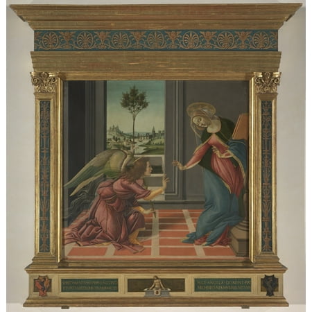 The Annunciation Canvas Art -  (24 x 36)