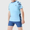 thumbnail image 2 of YuYuBao Boys Rash Guards and Swimsuit Sets 2 Piece Swimwear Sets Swim Trunks Comfortable Kids Swimming Suits, 180, 2 of 7