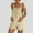 Beige, variant on POROPL Shorts for Women Fashion Loose Wide Leg Shorts with Pockets Lace-Up Jumpsuit Short