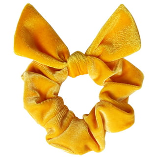 Scrunchies in Hair | Yellow -