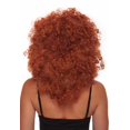 thumbnail image 3 of Perruque Rouge Bouclée pour Femmes, 3 of 3
