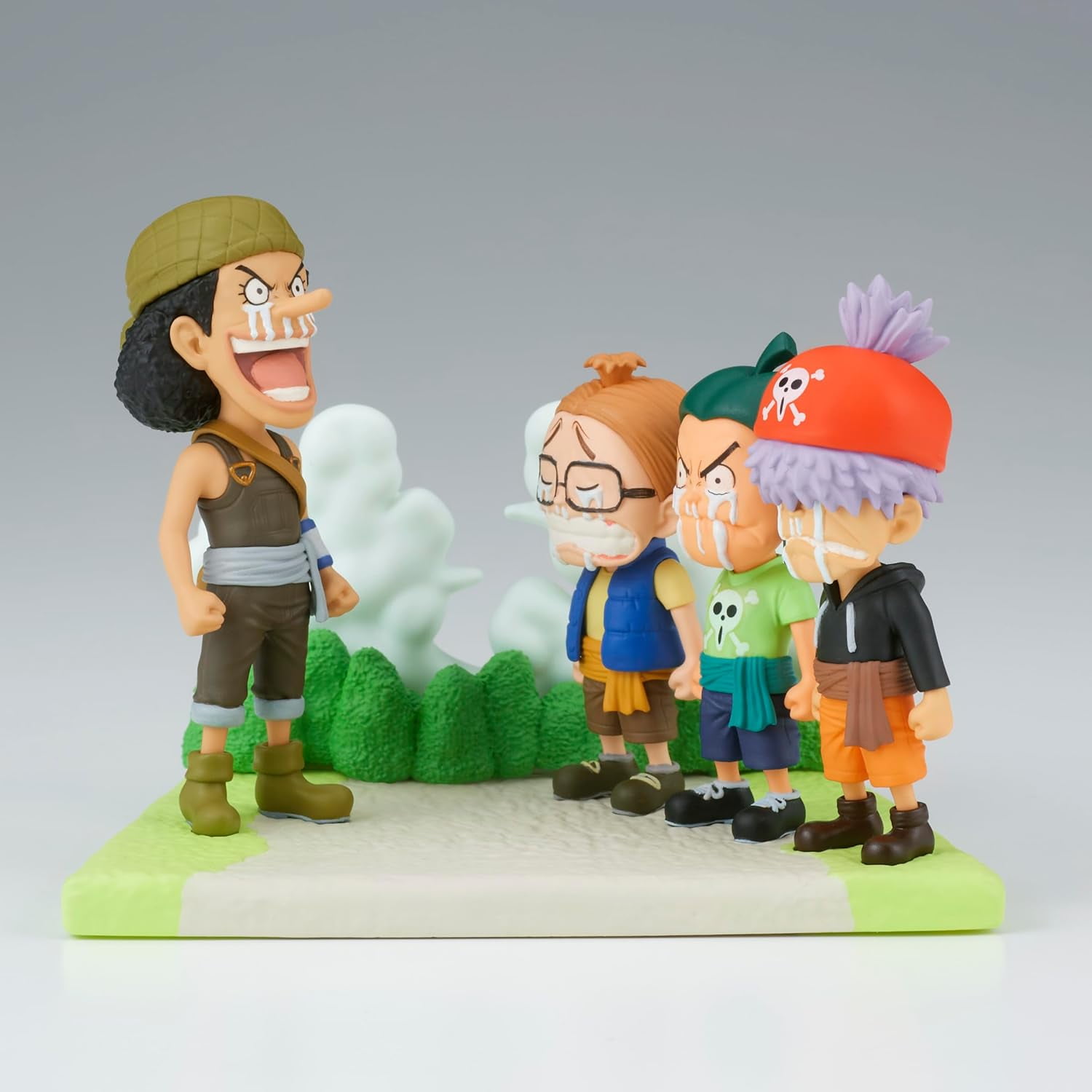 Banpresto Usopp Pirates One Piece Actionfigur - World Collectable Log Stories, 7 cm, BP88809P,