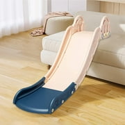 Ealing Kids Couch Slide for Bed for Toddler 1-3 Indoor Baby Climbing Bed Toys Playing Home,Pink