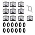 thumbnail image 1 of maskred 1 Set Aerators Sink Replacement Stainless Steel Male Thread Plastic Sturdy Mesh Nozzles Anti-corrosion Threads Adapter No.1 1Set, 1 of 6