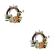 thumbnail image 2 of Advancent Guirnalda de puerta, guirnalda de mimbre de flores artificiales, colgante falso, accesorios de fotografía, círculo para boda, Type2 NO2, 2 of 6