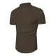 thumbnail image 3 of Camisa Cuello Mao Manga Corta Hombre Vestir Caballero, 3 of 5