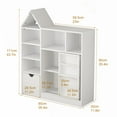 thumbnail image 6 of Accreate Toy and Book Organizer for Kids, Storage Organizer with 8 Cubbies and Pull - Out Drawers, Ideal for Playrooms and Bedrooms, 6 of 7