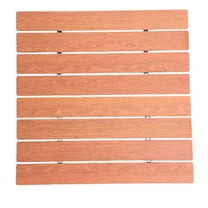 Patriot Docks Aluminum 4'x4' Deck Section, Brown Wood Grain (10967)