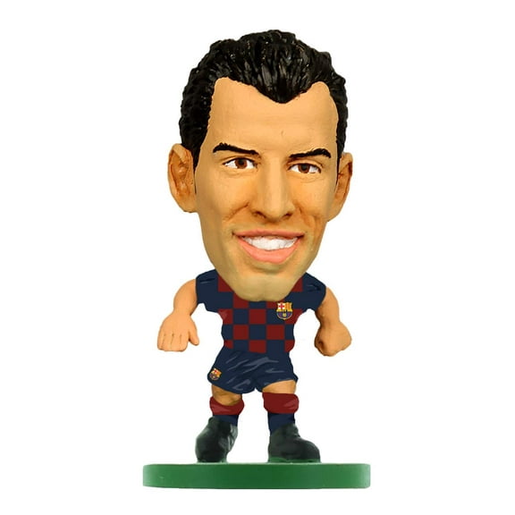 SoccerStarz Barcelona Sergio Busquets Home Kit (2020 Version)