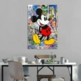 thumbnail image 3 of Banksy Graffiti Street Art Mickeys Artworks Canvas Poster Room Aesthetic Wall Art Prints Home Modern Decor Gifts 16x24inch(40x60cm), 3 of 6