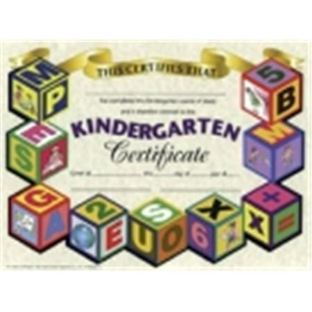Hayes Certificates - Hayes Kindergarten Certificate - 8.5 x 11 in. - Paper, Pack 30