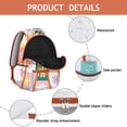thumbnail image 4 of "Sunflower & Flowers Backpack - Women’s Lightweight School Backpack, Water-Resistant, Roomy Interior, Perfect for Work, Travel & Everyday Carry", 4 of 6