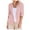 Pink, variant on YDFCWXW Linen Blazers for Women 2025 Summer 3/4 Sleeve Lightweight Work Jacket Business Casual Suit Blazer with Pockets Pink, S