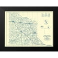 thumbnail image 2 of Highway Dept 18x14 Black Modern Framed Museum Art Print Titled - Van Zandt Texas - Highway Dept 1936, 2 of 5