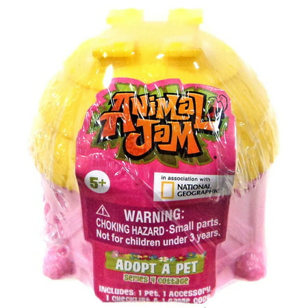 Animal Jam Adopt A Pet Series 4 Cottage Cottage Mystery Pack [Random