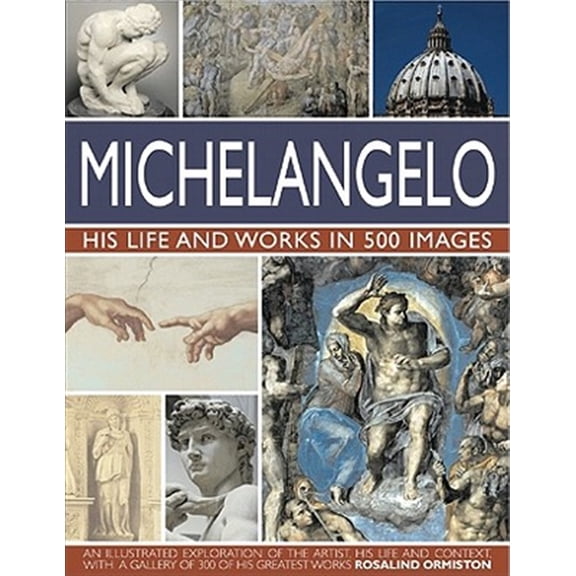 Pre-Owned Michelangelo : His Life and Works in 500 Images (Hardcover)