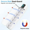 thumbnail image 4 of Smart Pill Organizer with Alarm, Bluetooth Daily Once a Day Pill Box 7 Day with APP, Weekly Travel Pill Case, Portable Pill Reminder for Medicines, Supplements and Vitamins(White), 4 of 7