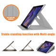 thumbnail image 5 of Samsung Galaxy Tab A8 10.5 2022 Case, Dteck 360 Degree Rotating Shockproof Case Multi Angle Viewing Stand Protective Cover For Samsung Galaxy Tab A8 10.5 (2022) SM-X200/X205/X207,Gray, 5 of 7
