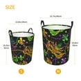 thumbnail image 5 of Daiia mardi Gras Surface Laundry Hamper With Handles Large Storage Basket/Toy Organizer/Dirty Clothes Collapsible Waterproof For College Dorms, Bedroom,Bathroom, 5 of 8