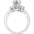 thumbnail image 2 of Pompeii 3 1/2ct  Diamond Engagement Ring Wedding Set 14K White Gold Watch Video, 2 of 3