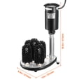 thumbnail image 6 of KFFKFF 5-Brush Vertical Electric Glass Washer Commercial Electric Wine Glass Polisher 1200 Cups/H, 6 of 9
