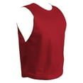 thumbnail image 2 of Stick Lacrosse Jersey, Adult 3X-Large, Scarlet, White, 2 of 2