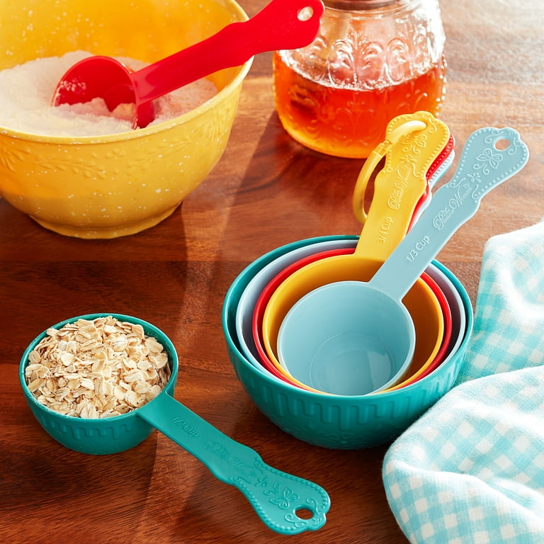 Magnetic Measuring Cups and Spoons Set Including 7 Measuring Cup 7
