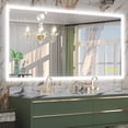 thumbnail image 5 of Brio Lighting SmartGlow 36x55" Rectangular Dimmable LED Frameless Anti-Fog Bathroom Vanity Mirror - Clear, 5 of 6