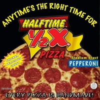 Halftime Stadium Crust Pepperoni Pizza, 22.6 oz