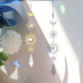 thumbnail image 1 of Decoración Colector de luz colgante de cristal para jardín al aire libre, colgante de carillón de viento de pared (C), 1 of 4