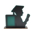thumbnail image 5 of Joernso Wooden Graduation Photo Frame Male Graduates Outline 3D Desktop Graduation Picture Display Frame Grad Theme Party Decoration Gift, 5 of 8