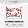 thumbnail image 6 of EasygdpFire Truck Polyester Fiber Double-Sided Pillowcase,Super Soft,Comfortable And Luxurious Pillowcase,Not Easy To Break Or Deform- 20"X30", 6 of 9