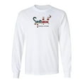 thumbnail image 2 of Performance Long Sleeve White with Spooled American Flag Logo SPF-30, 2 of 2