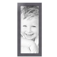 thumbnail image 2 of ArtToFrames 8" x 20" Tungsten Picture Frame, 8x20 inch Gray MDF Poster Frame (WOM-4640), 2 Pack, 2 of 6