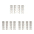 thumbnail image 1 of 6 Pieces Girls Eyebrow Tattoos Stickers Realistic Waterproof Makeup Sticker Girl Cosmetic False Eyebrows Skin Making Up Patch Type 17 Brown, 1 of 9