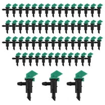 60 Pieces 4GPH Removable Drip Sprinkler Irrigation Emitter Garden Flag Dripper, for Trees and Shrubs