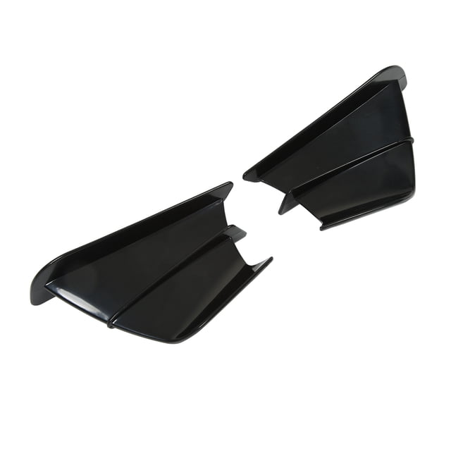 Motorcycle Spoiler Wing, Professional Unique Design Scratch Free Self Adhesive Front Fairing Aerodynamic Wing Sporty Look For NINJA400 NINJA250 Z900 Z1000 Marble Grain,Glossy