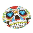 thumbnail image 6 of XMXY Halloween Christmas Tree Skirt, Day of The Dead Party Holiday Party Indoor Decorations Ornaments, 48" Inch, 6 of 9